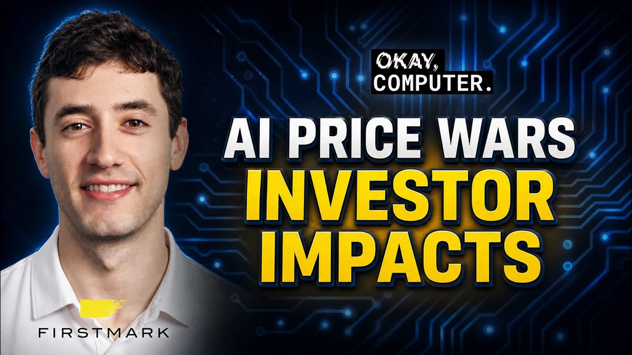 The AI Price War Nobody Saw Coming with FirstMark's David Waltcher