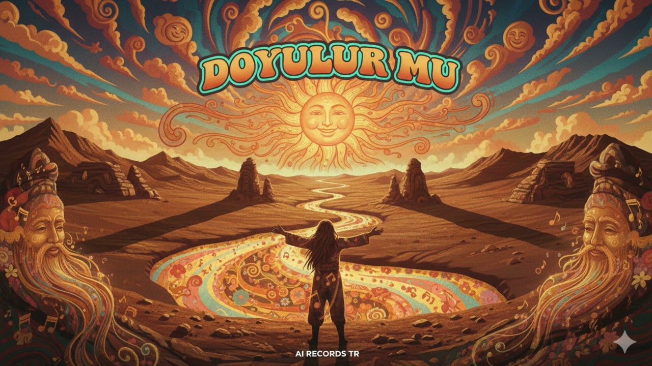 Doyulur Mu – AI Cover | Anatolian Psychedelic Rock  🎸 | AI RECORDS TR