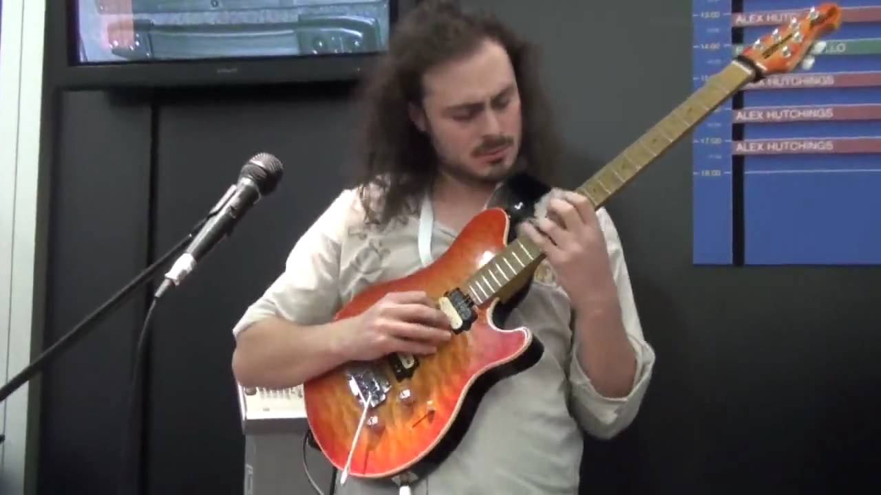 Alex Hutchings: Boss gear on the roland stand  musikmesse 2009 part 1