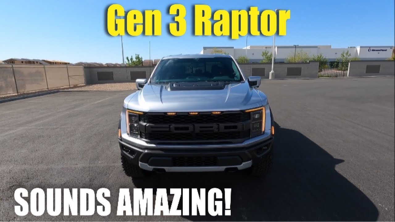 2022 Ford F-150 RAPTOR 801A Review, Exhaust, Drive!