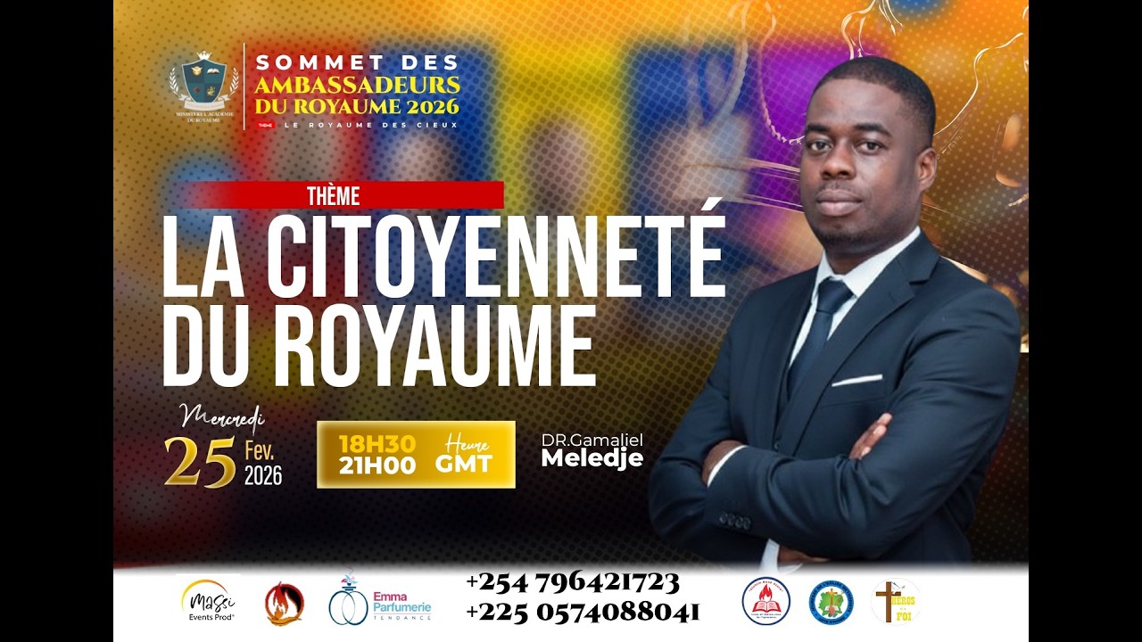 Enseignement du Mercredi 25 Février 2026 lors du Sommet des Ambassadeurs du  Royaume 2026
