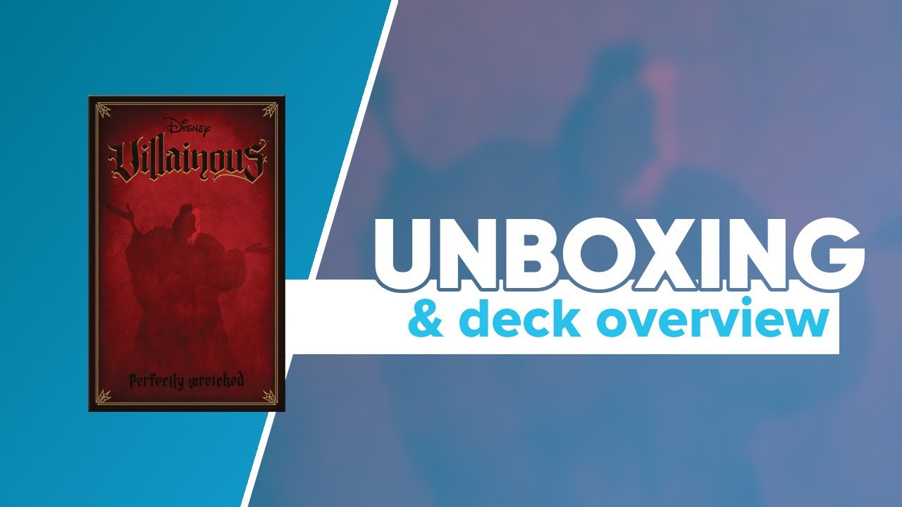 Disney Villainous Perfectly Wretched Unboxing and Deck Overview