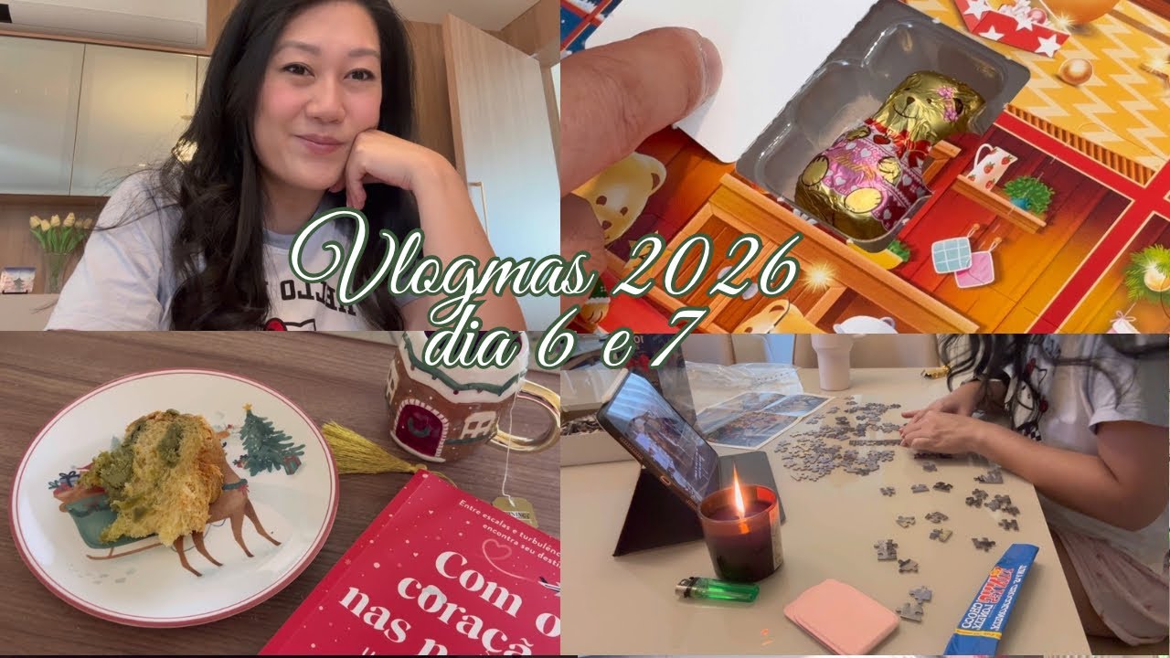 Hobbies aconchegantes 🎄 Vlogmas 6 e 7
