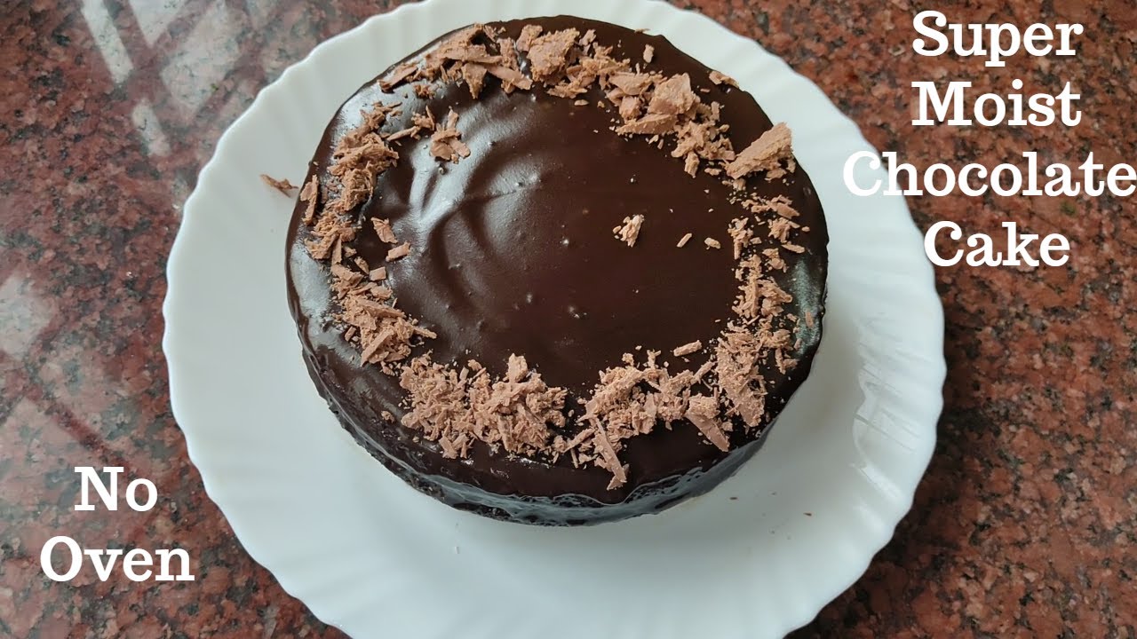 Super Moist Chocolate Cake | How to Make Moist Chocolate Cake Without Oven | Amithi's Food Craft