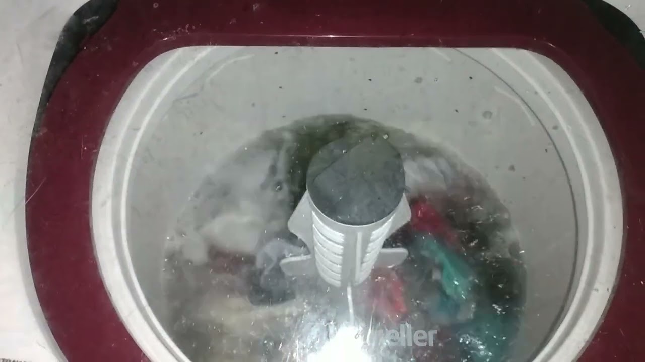MLA17! LAVADORA MUELLER - LAVANDO UMA CARGA PEQUENA DE ROUPAS! #lavadoras 