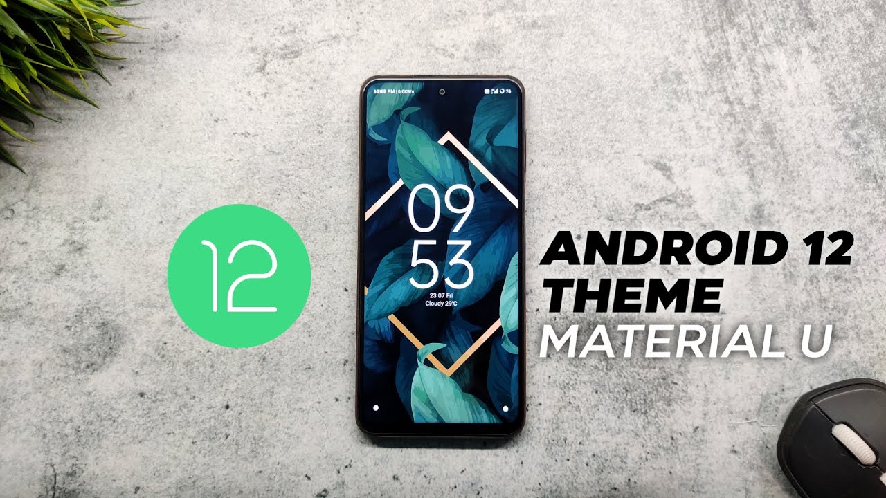 Android 12 Material U Design Theme For MIUI 12 | Android 12 System Ui | MIUI 12 Premium Theme