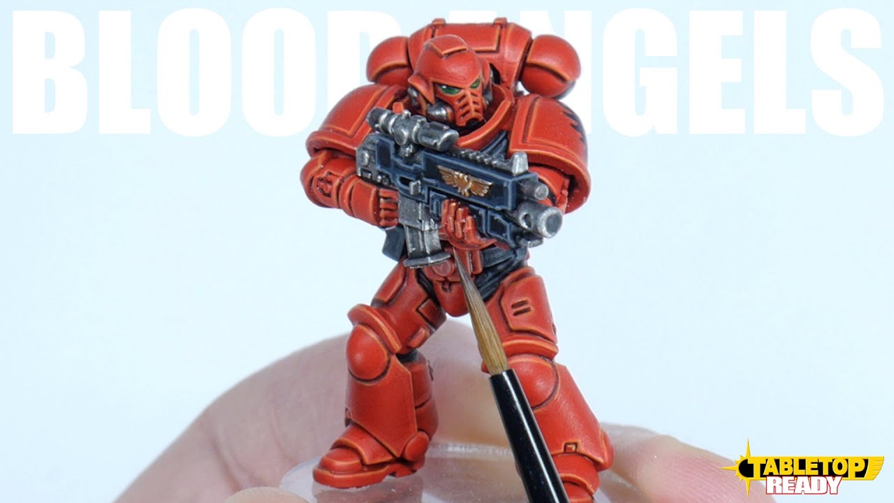 Как покрасить Кровавых Ангелов для Warhammer 40,000