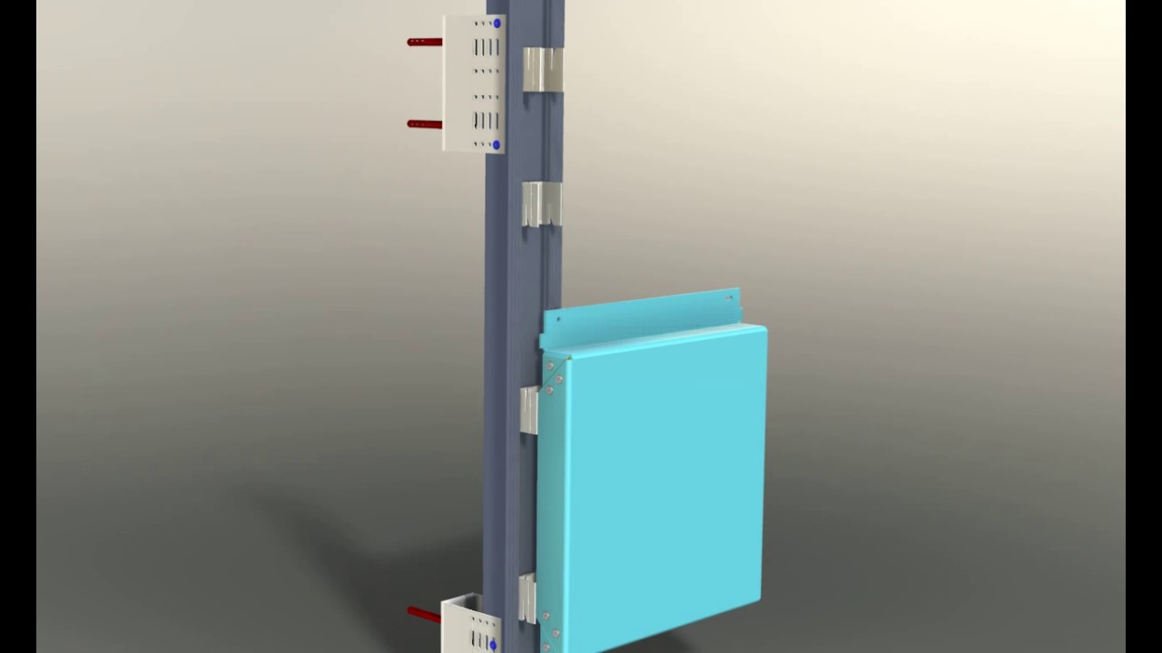 Systea Unterkonstruktionen: KU 35 NVA (17|1) Montage