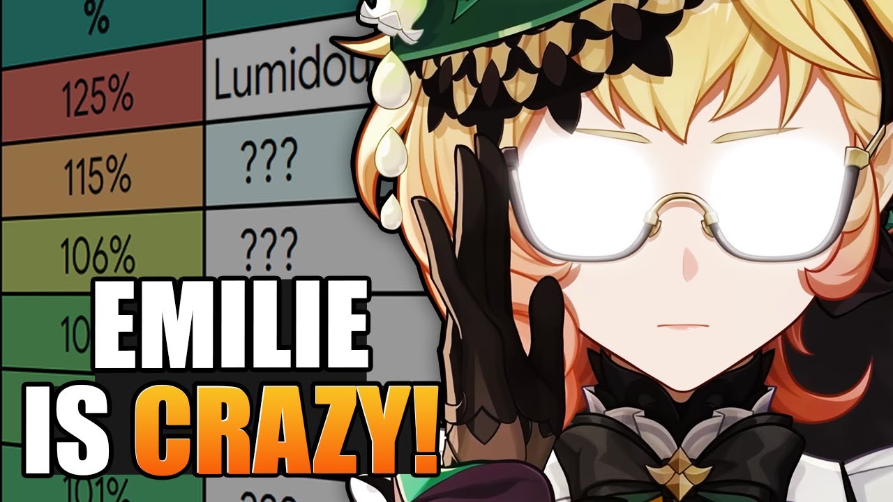 BURNING NERD! Emilie Full Guide (+ Weapon and Artifact calcs)