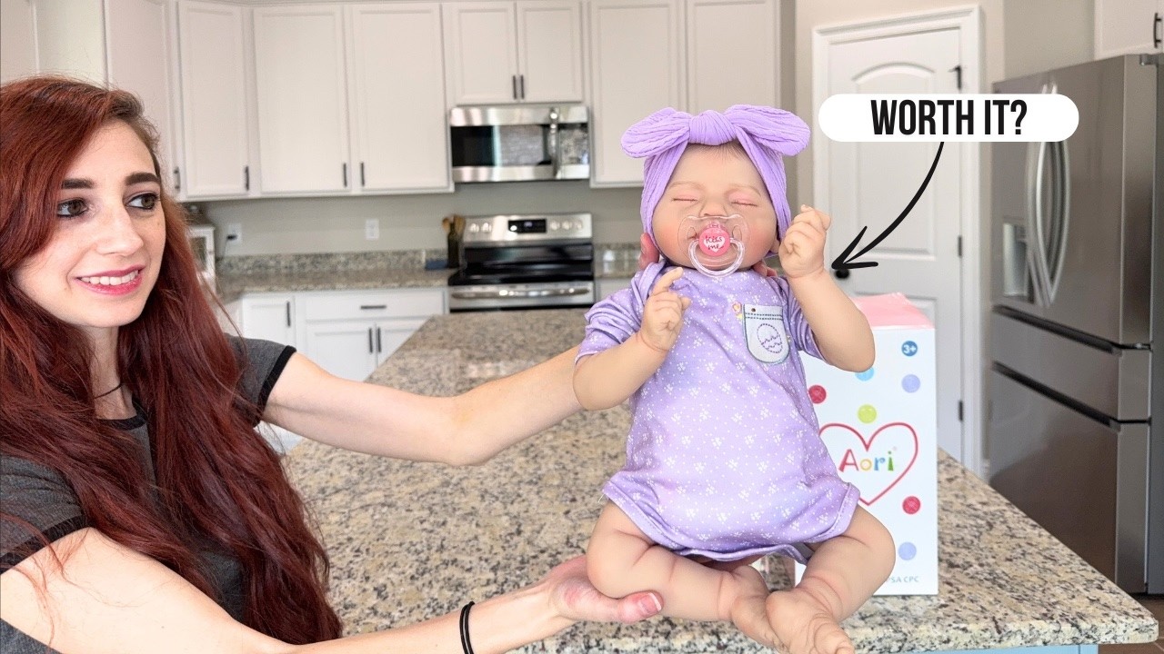 My First Reaction To This Reborn Baby Doll! 🧑‍🍼