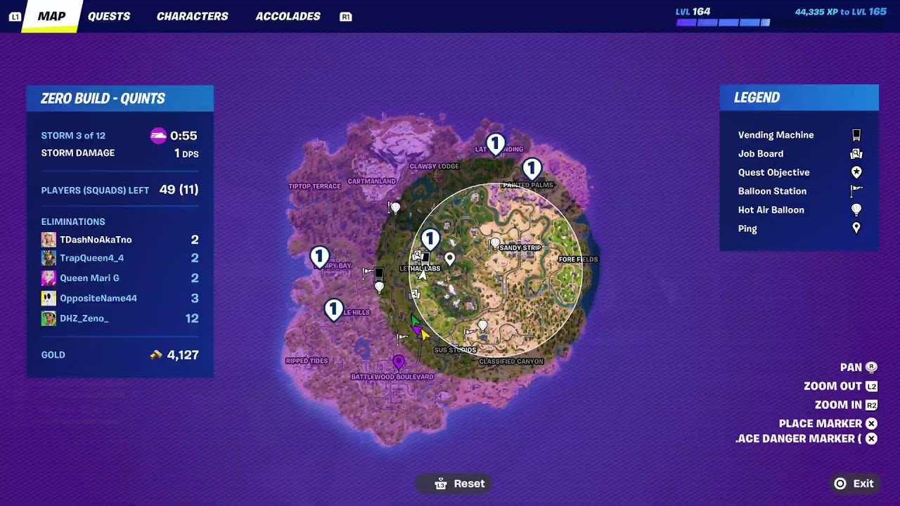 Late night fortnite.