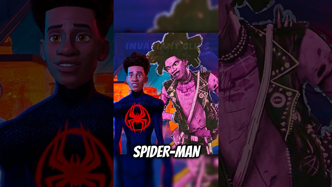 The REAL Reason Spider-Punk Chose Miles Over Miguel #shorts #spiderpunk #acrossthespiderverse
