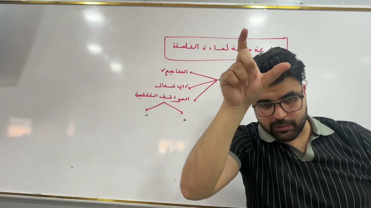 تفرج باش تعرف شنو غضبط في الفلسفة في المدة لي بقات