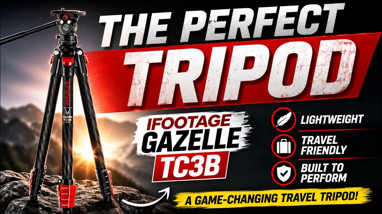iFootage TC3B Gazelle Uprising Review: A Game-Changing Travel Tripod for Creators