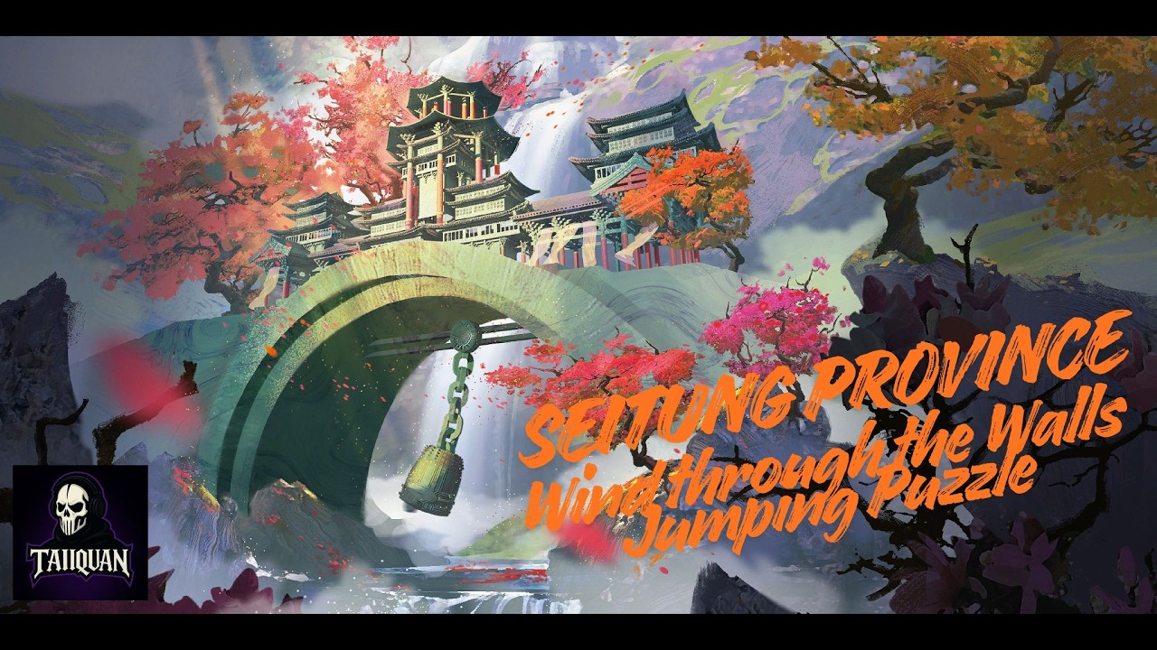 Wind through the Walls Jumping Puzzle. Good Alt Char Parking Spot (GW2). EoD (2/2)