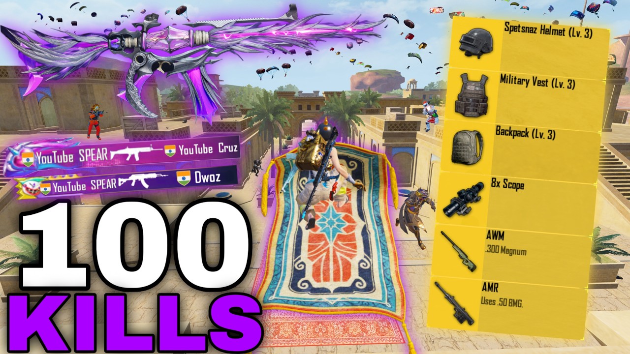 100 KILLS!😍 NEW BEST LOOT GAMEPLAY with FIREMAN SET 🔥PUBG MOBILE - BGMI