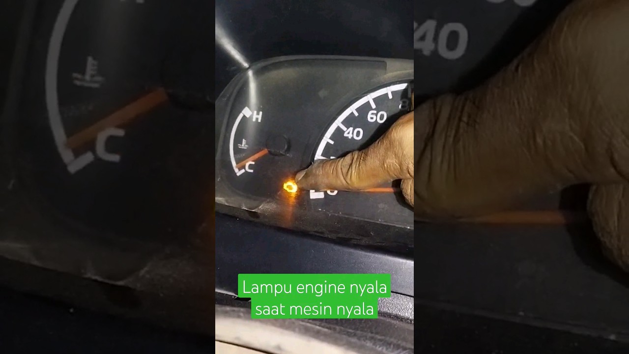 LAMPU CEK ENGINE NYALA SAAT MESIN HIDUP #shorts