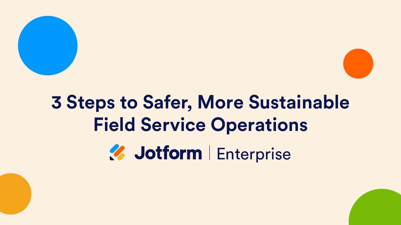 Webinar: 3 Steps to Safer, More Sustainable Field Service Operations