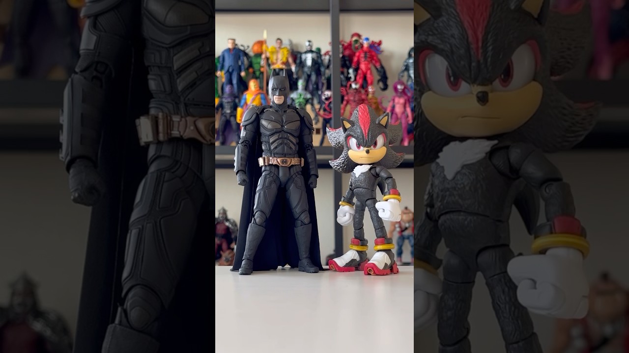 InArt Batman size comparisons #batman #darkknight #actionfigures #size #thedarkknight