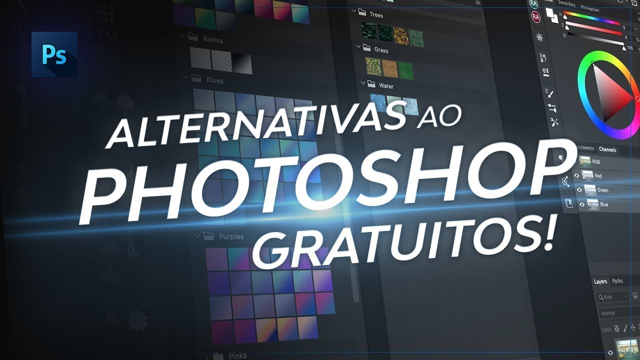 7 MELHORES Alternativas ao PHOTOSHOP (GRATUITOS!)