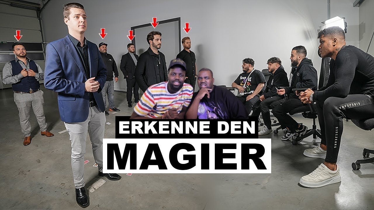 BLACKBROS REAGIEREN AUF: Erkenne den MAGIER | Nahim Sky