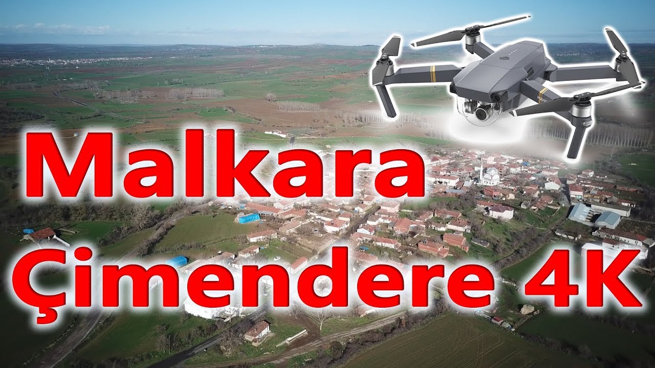 Malkara &Ccedil;imendere Mahallesi - Drone &Ccedil;ekim 4K