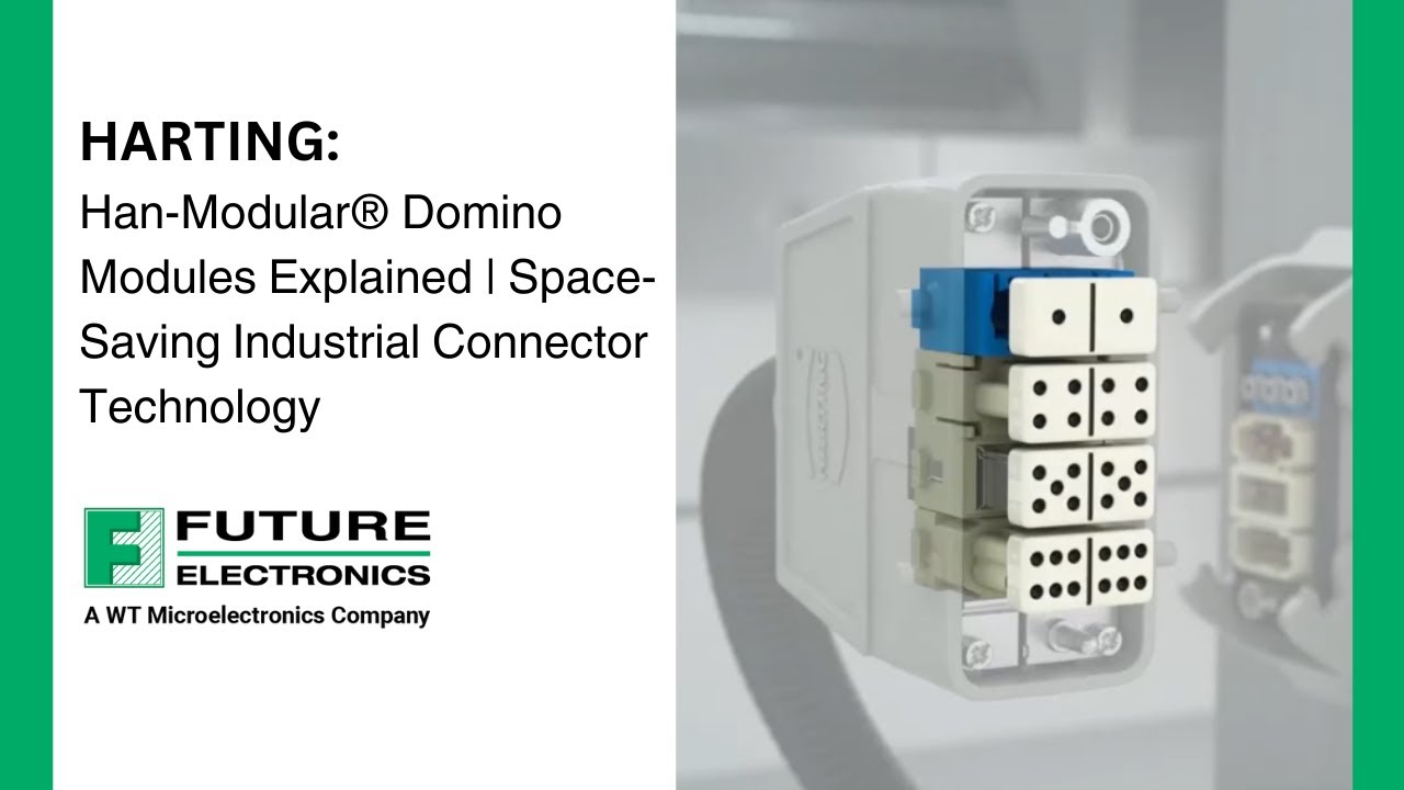 HARTING Han-Modular® Domino Modules Explained | Space-Saving Industrial Connector Technology