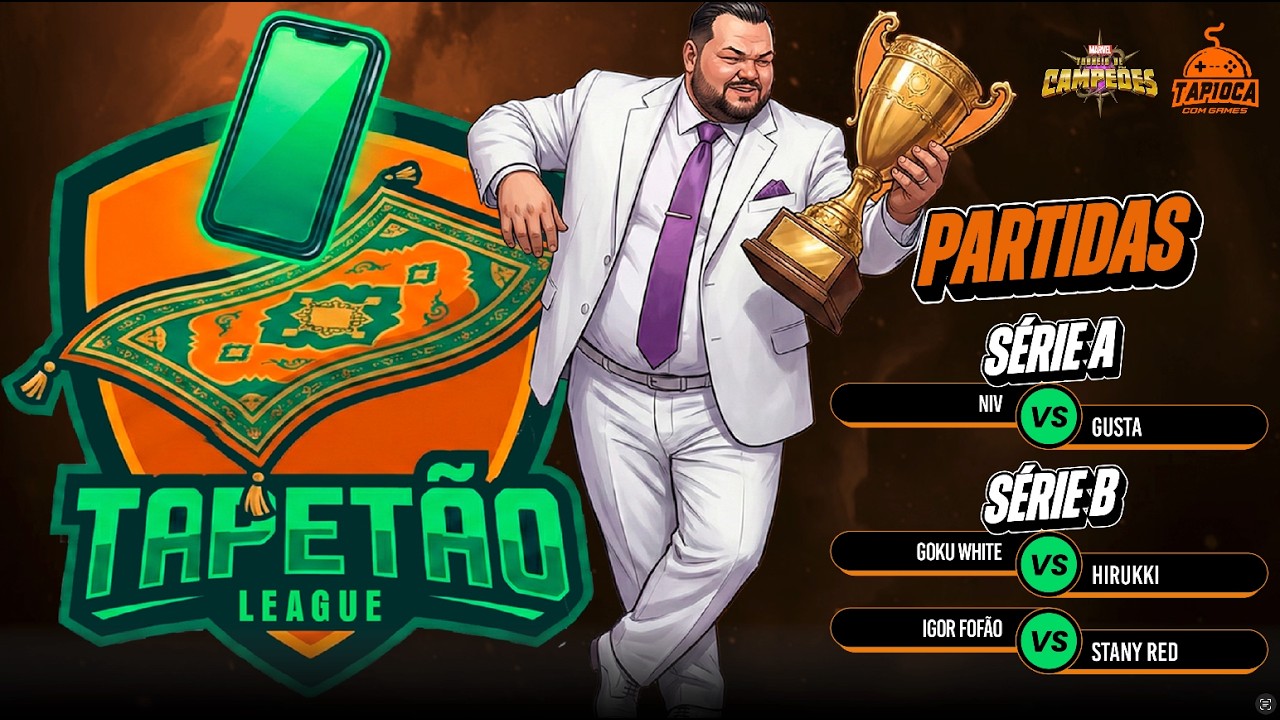 [+18] TAPETÃO LEAGUE - LIVE DO FOFINHO - O CAMPEONATO MAIS ESTRANHO DE BG DO MCOC
