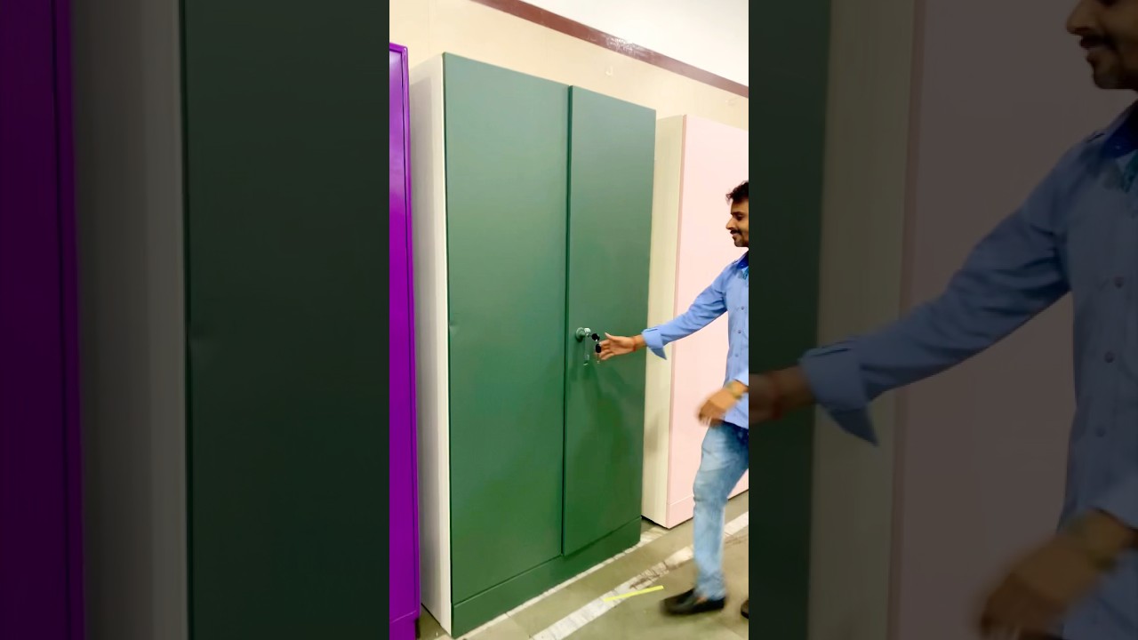 Steel Almirah Design Godrej Almira 2 Door #shortvideo #youtubeshorts #shorts #short