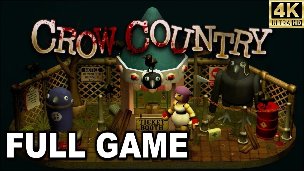 Crow Country (PS5) | Full Game | Longplay | No Commentary