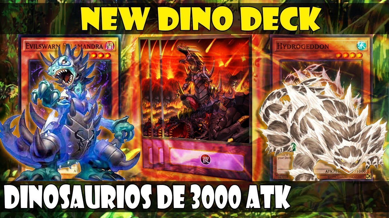 NEW DINOSAUR/DINOSAURIO DECK | ¡ESTAMPIDA DE DINOSAURIOS! - DUEL LINKS