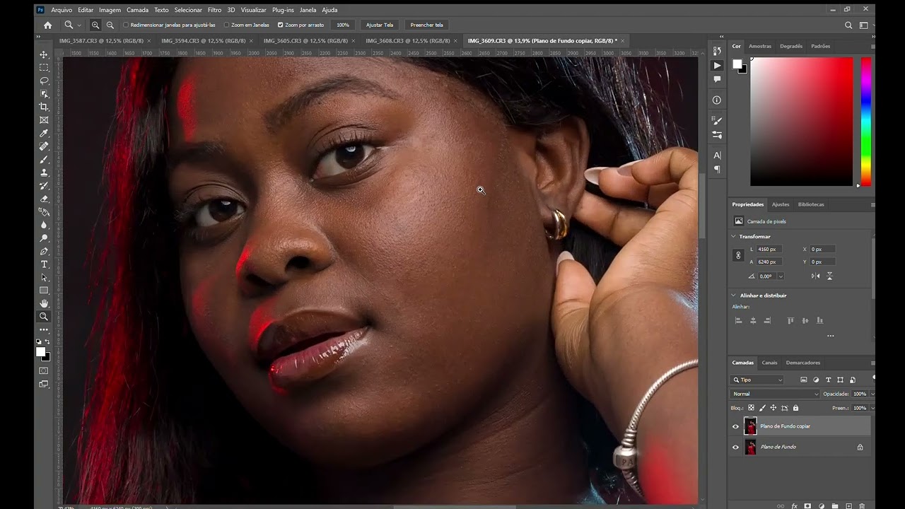 Como Aprender Editar Foto De Estúdio Com Paulo_Sakala No Adobe Photoshop