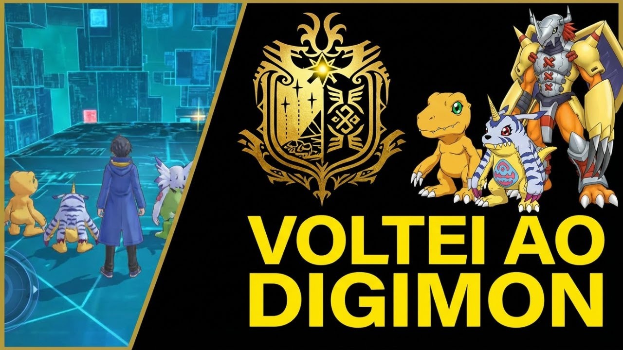 Voltei pro Digimon depois de tanto tempo !!