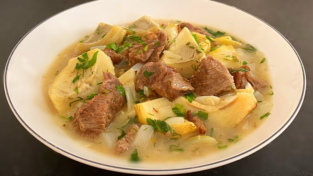 КАК ПРИГОТОВИТЬ АРТИШОК С МЯСОМ? АРТИШОК С МЯСНЫМ РЕЦЕПТОМ / МЯСНЫЕ И ОВОЩНЫЕ БЛЮДА / БЛЮДА