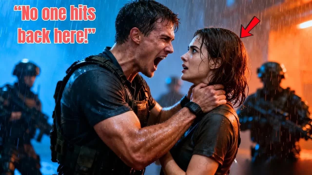 He punched her straight in the face — then the SEALs showed him what real combat was like