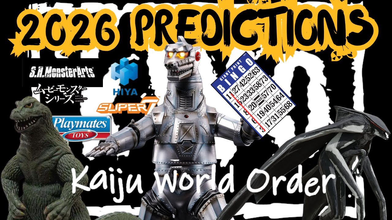 2026 KAIJU Merch Predictions BINGO