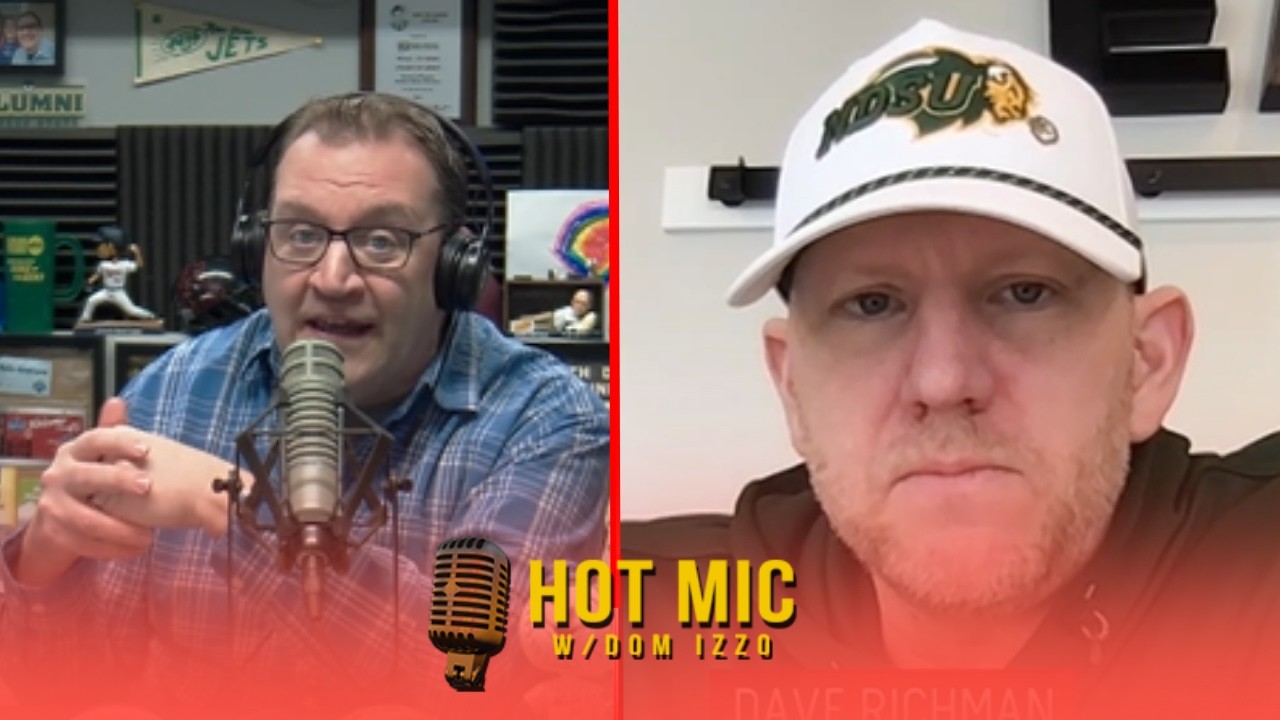 Hot Mic Interview: NDSU men's basketball head coach Dave Richman previews matchup with UND