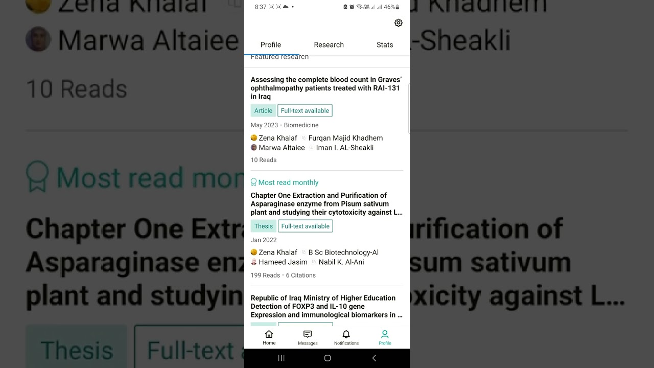 أسهل طريقة لاستخدام برنامج Research gate بوابة الباحث
