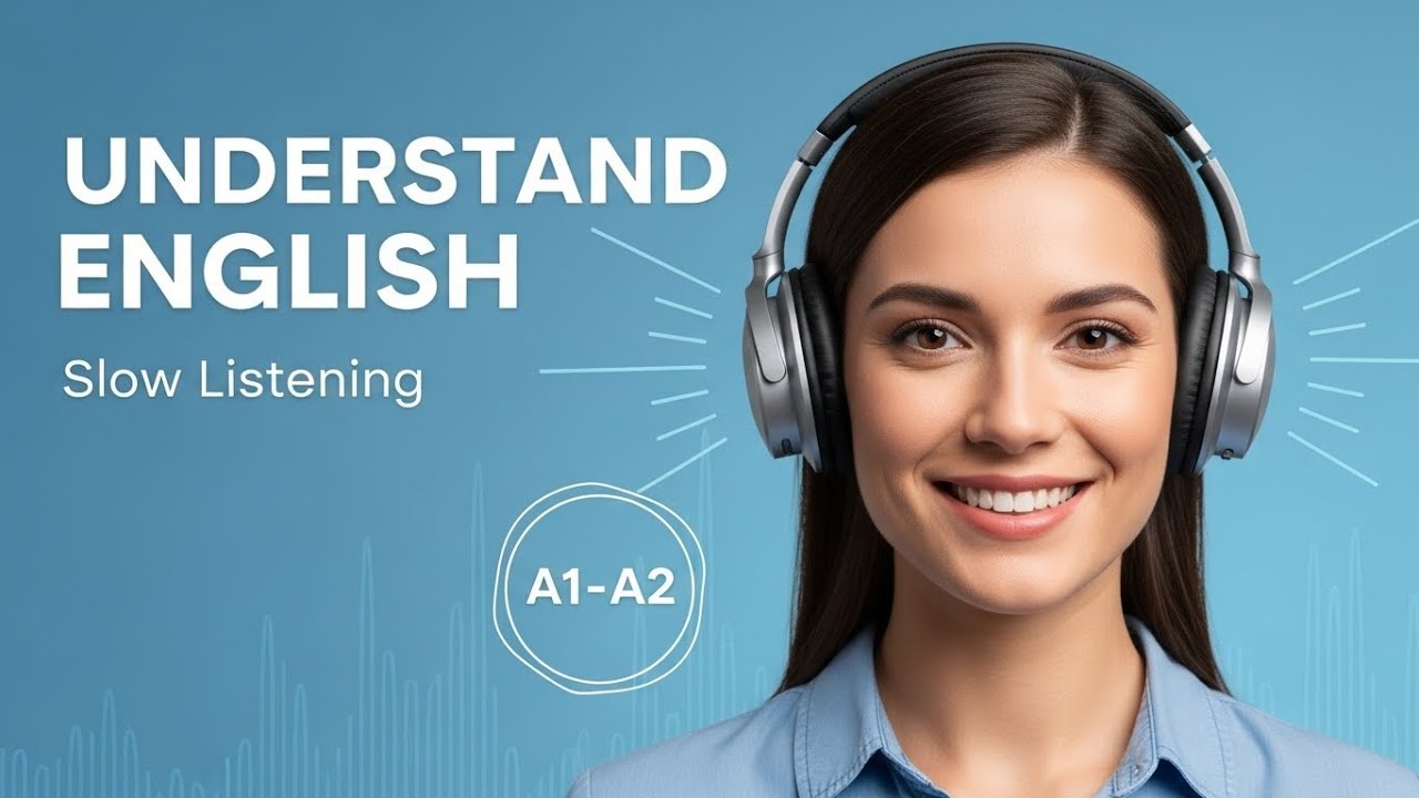 🎧 Slow English Listening Practice for Beginners (A1–A2)