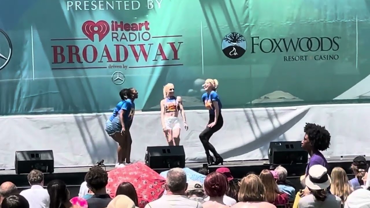 Cast of Some Like It Hot “Let’s Be Bad” | Broadway in Bryant Park | 7/6/2023
