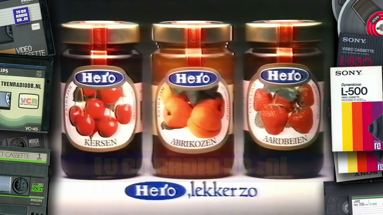 TV: Hero Jam - Smeren van Fruit (Een Boterham met Hero is een Boterham met Fruit) (1986) | Reclame