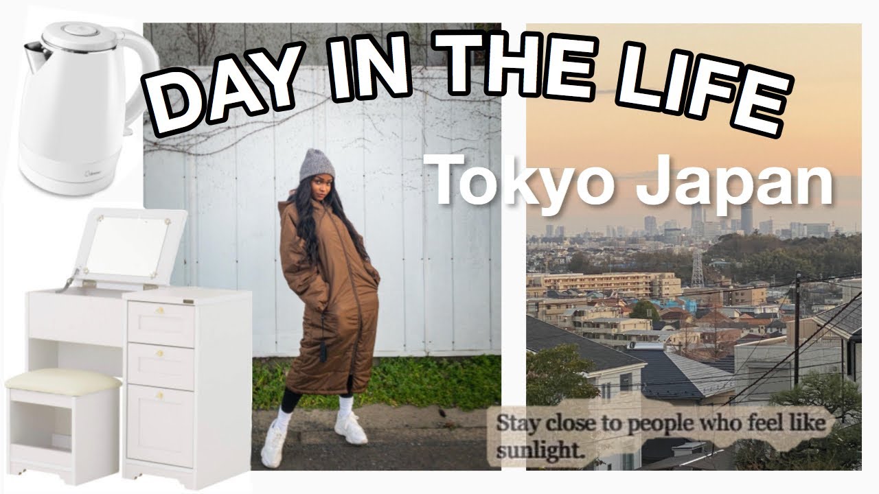 DAY IN THE LIFE IN TOKYO JAPAN | Buying whatever I want! ROOM UPGRADE