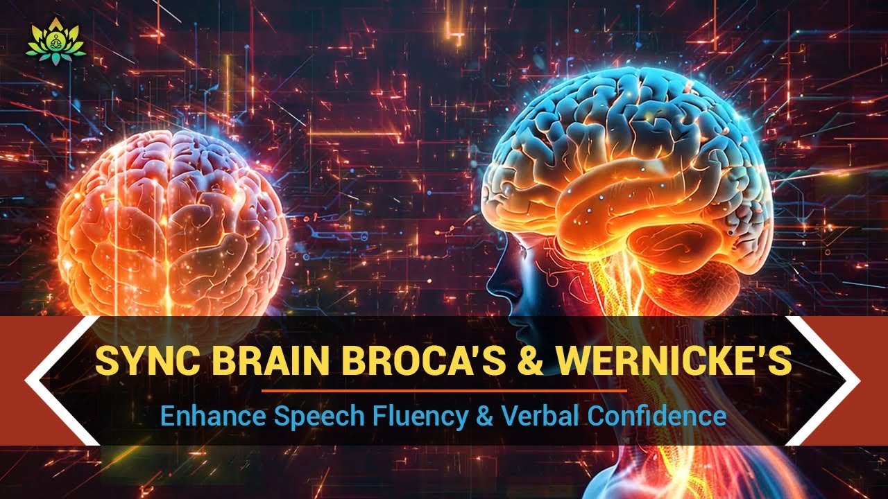Synchronize Brain Broca’s & Wernicke’s  - Enhance Speech Fluency & Verbal Confidence - Brainwaves
