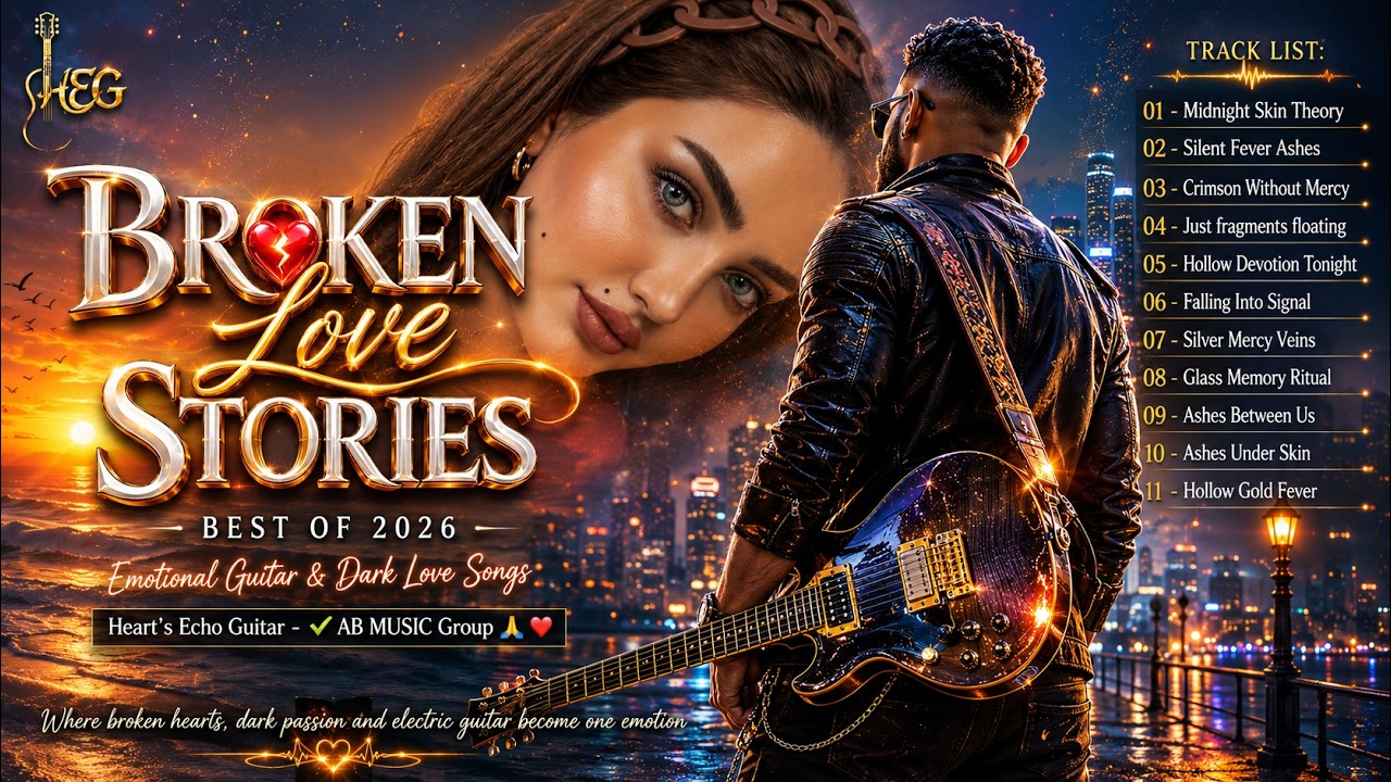 Broken Love Stories | Best Of 2026 | Emotional Guitar & Dark Love Songs | Heart&rsquo;s Echo Guitar