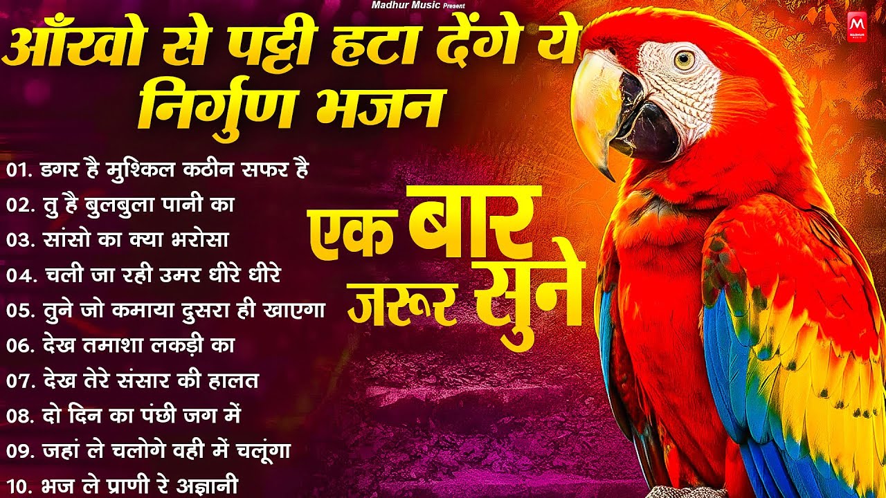 आँखो से पट्टी हटा देगा ये निर्गुण भजन | Nonstop Nirgun Bhajan | Chetawani Bhajan 2026| Nirgun Bhajan