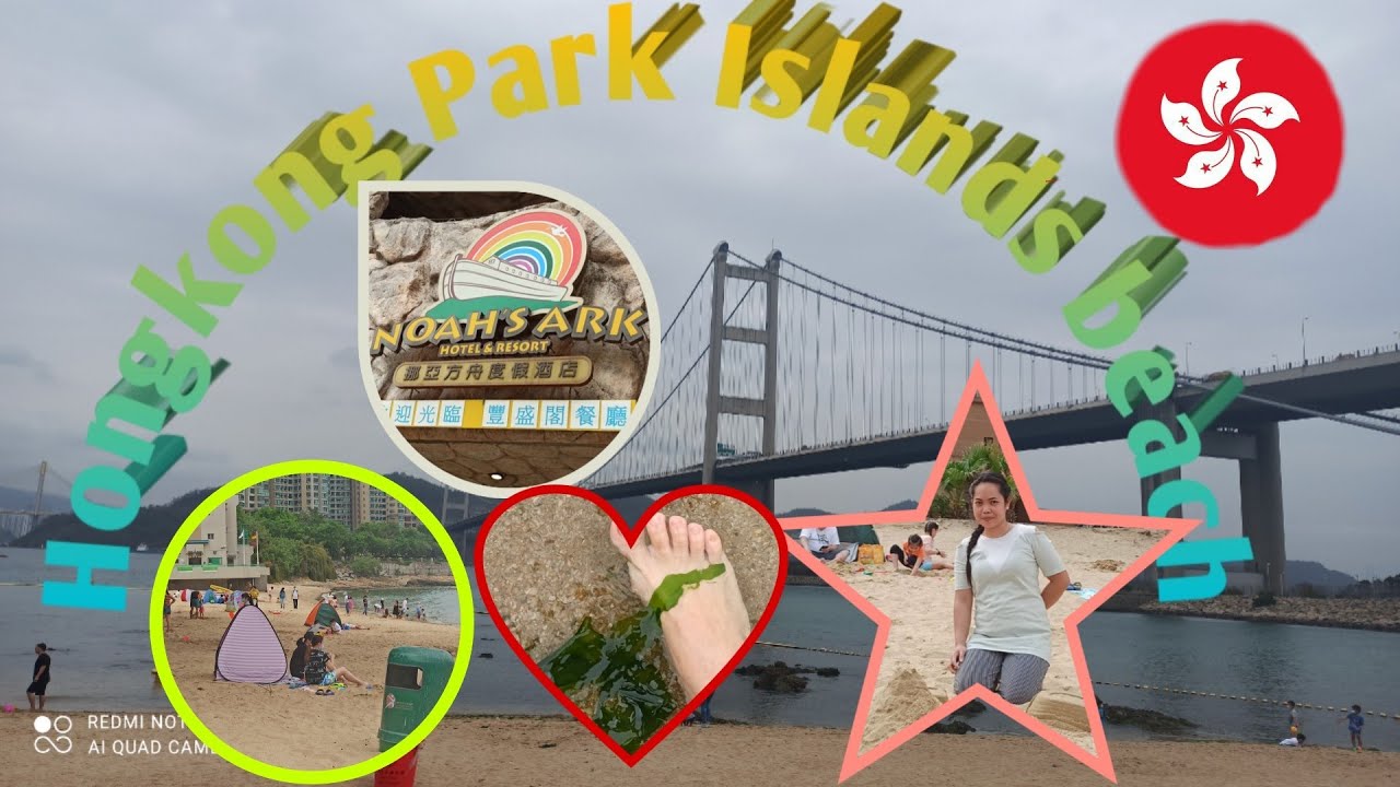 HONG KONG PARK ISLANDS BEACH🏊⛵/Arah hk vlog's