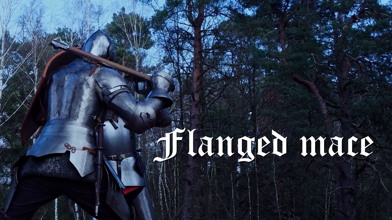 The flanged mace | realistic, non-choreographed medieval combat with a historical accurate mace