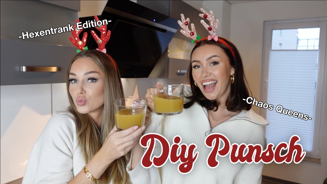 Wir testen: selbstgemachten Weihnachtspunsch! mit Maya Re I PaulinaMary