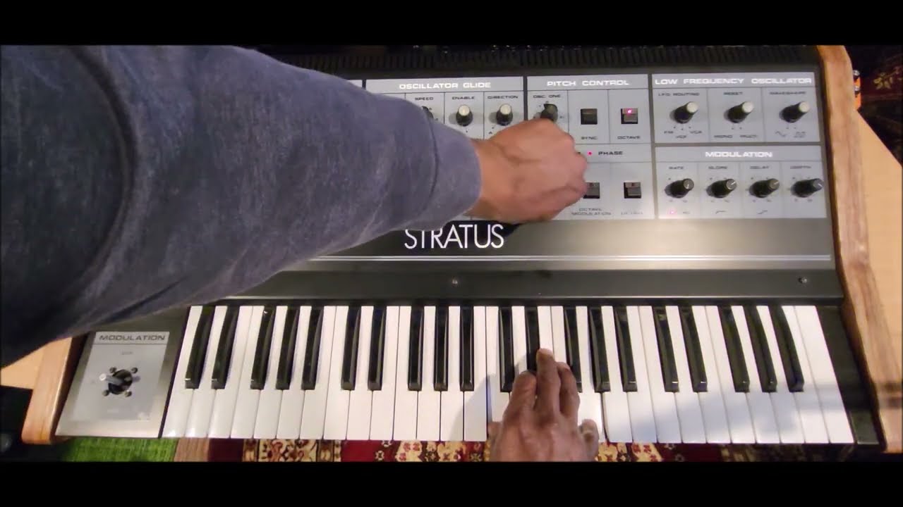 CRUMAR STRATUS- THE PM'S OBERHEIM OB-X8