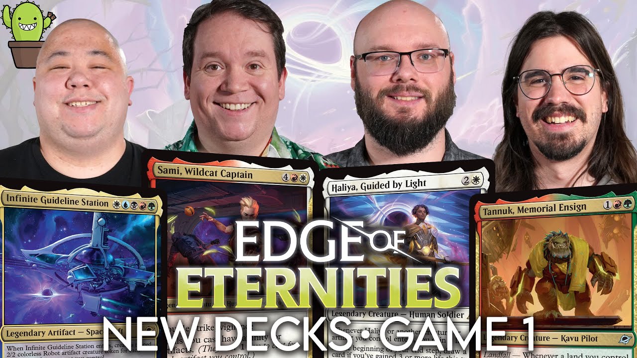 CUTTING EDGE Commanders from EDGE OF ETERNITIES | Haliya VS Tannuk VS Sami VS Inf. Guideline Station
